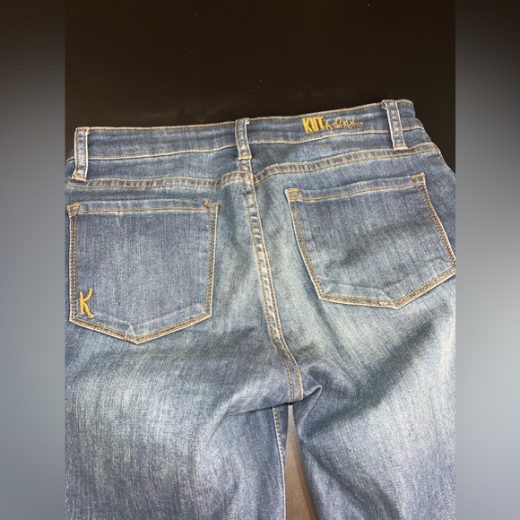 KUT From the Kloth Denim straight leg jeans Size 2 EUC - Picture 7 of 10